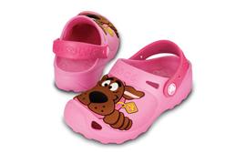 Scooby Doo II Custom Clog -  pink lemonade/hot pink